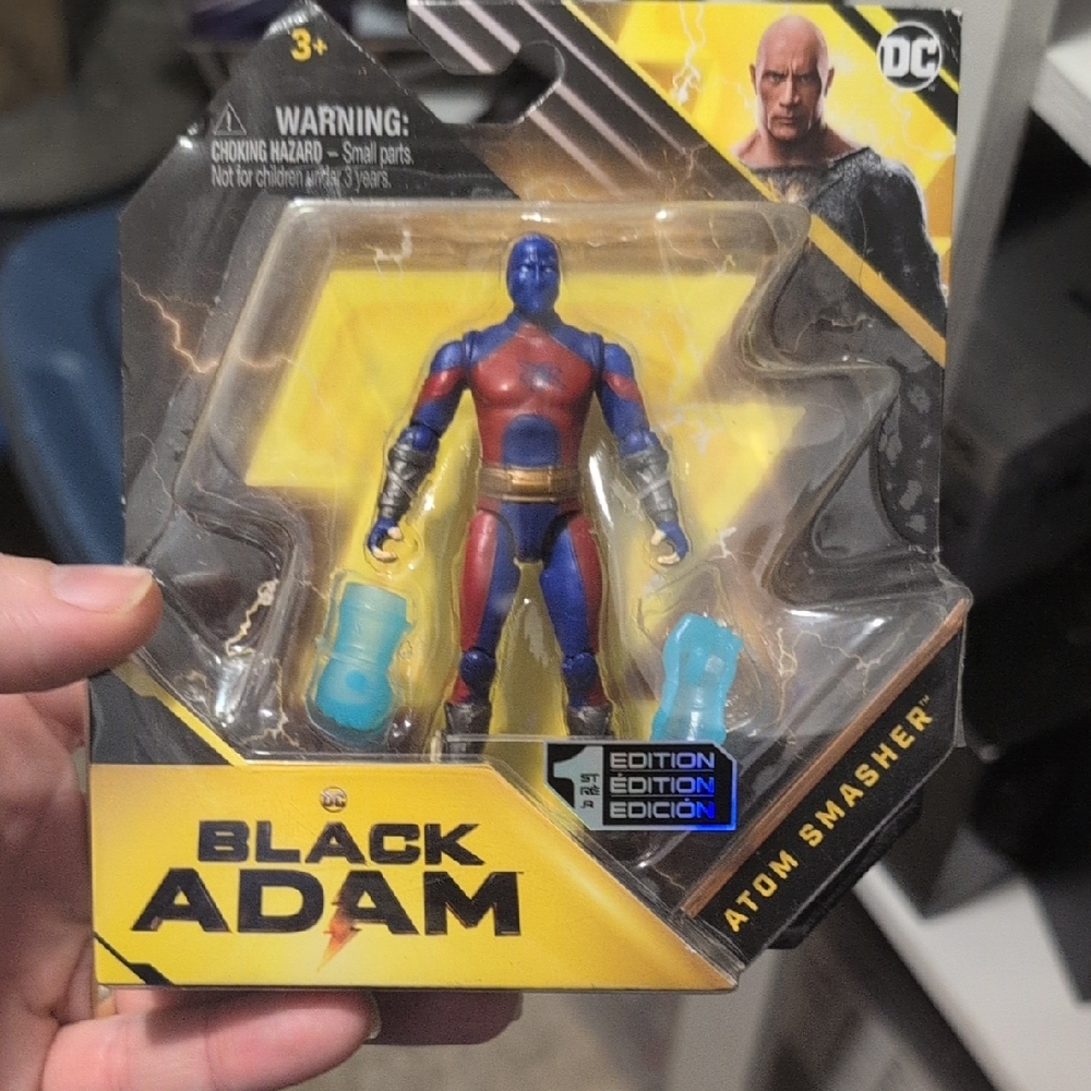 Black Adam Atom Smasher Action Figure